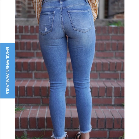 ADDIE ANKLE LENGTH DENIM - Picture 2 of 3